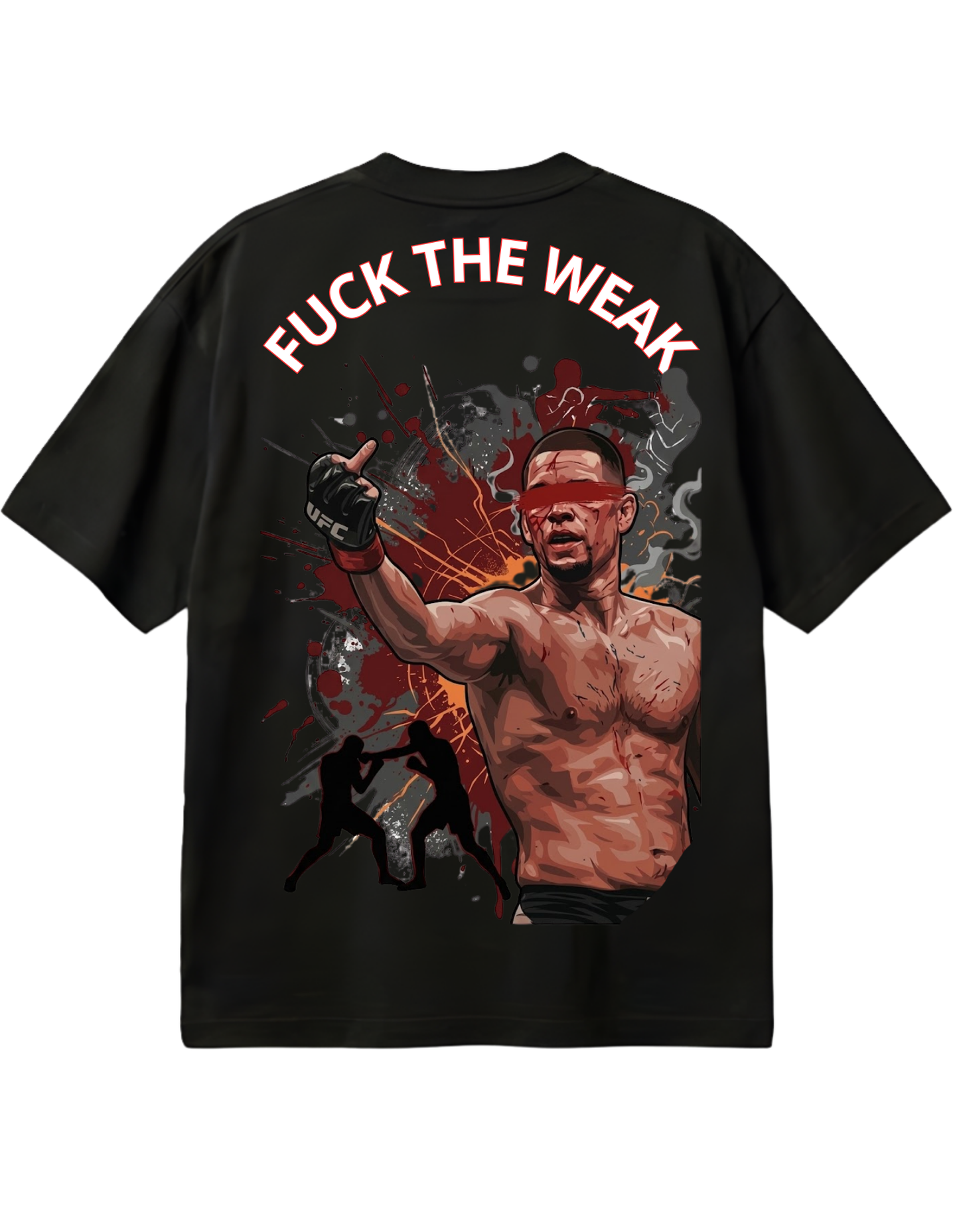 Oversized FUCK THE WEAK